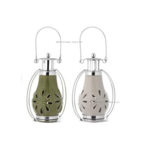 Lanterna con tealight in Ceramica e metallo BAGUTTA
