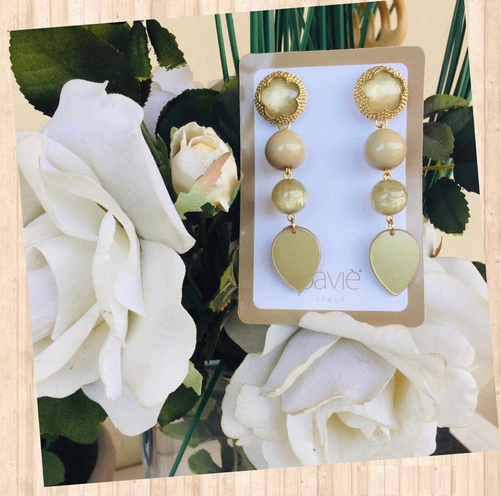 Orecchini pendenti Pavié Bijoux