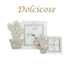 Orologio in legno Modello Cactus Dolcicose