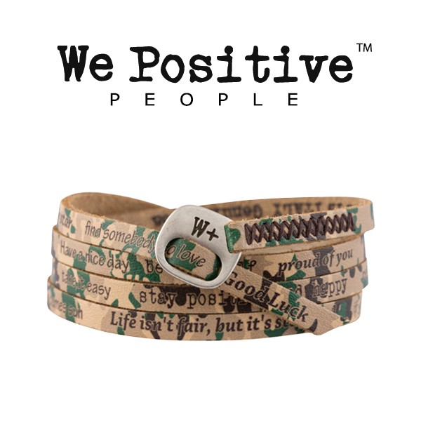 Bracciale Camouflage Verde 210 WE POSITIVE