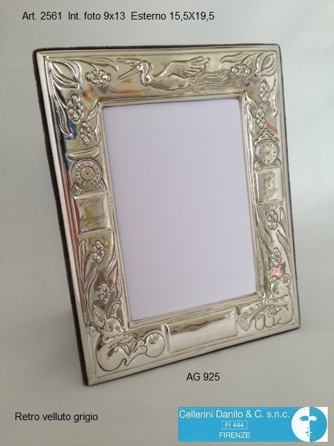 Cornice Orabella int. foto 13X18 AG 925