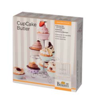 Alzata Etagère 12 pz Cup cake inox