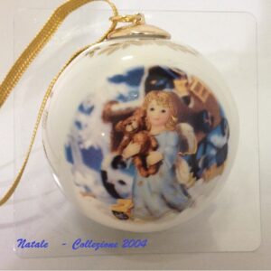 Palla di Natale porcellana Edizione LIMITATA 2004 GOEBEL