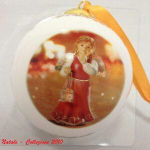 Palla di Natale porcellana Edizione LIMITATA 2010 GOEBEL