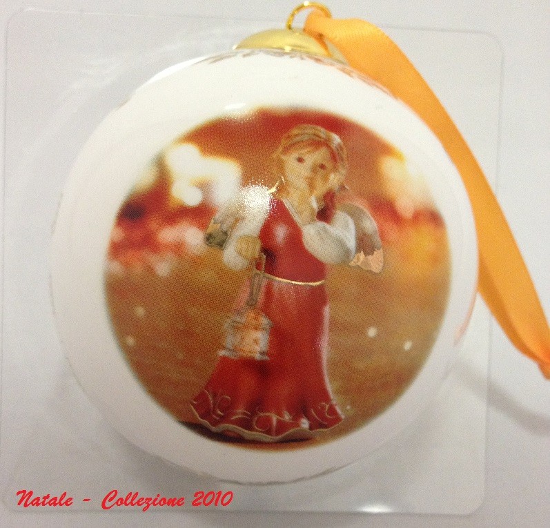 Palla di Natale porcellana Edizione LIMITATA 2010 GOEBEL