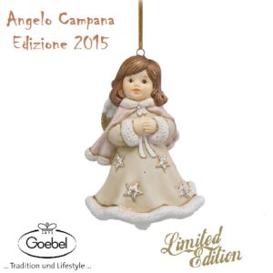Goebel Angelo  a Campana in porcellana Ed. Natale 2015