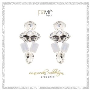 Orecchini pendenti Cristallo Swarovsky di PAVIE' BIJOUX