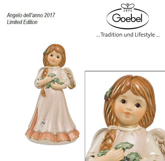 Angelo dell'Anno 2017 Edizione Limitata Goebel Porzelain