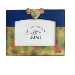 Portafoto Cornice Colorata cuore con le ali
