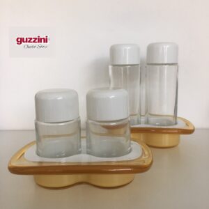Set Sale pepe Olio Aceto giallo Linea Vintage GUZZINI