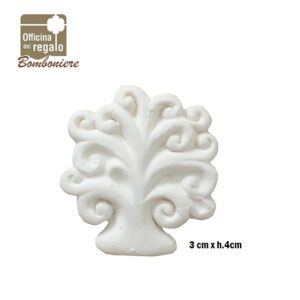 Gesso bianco a forma di Albero della Vita Bomboniere