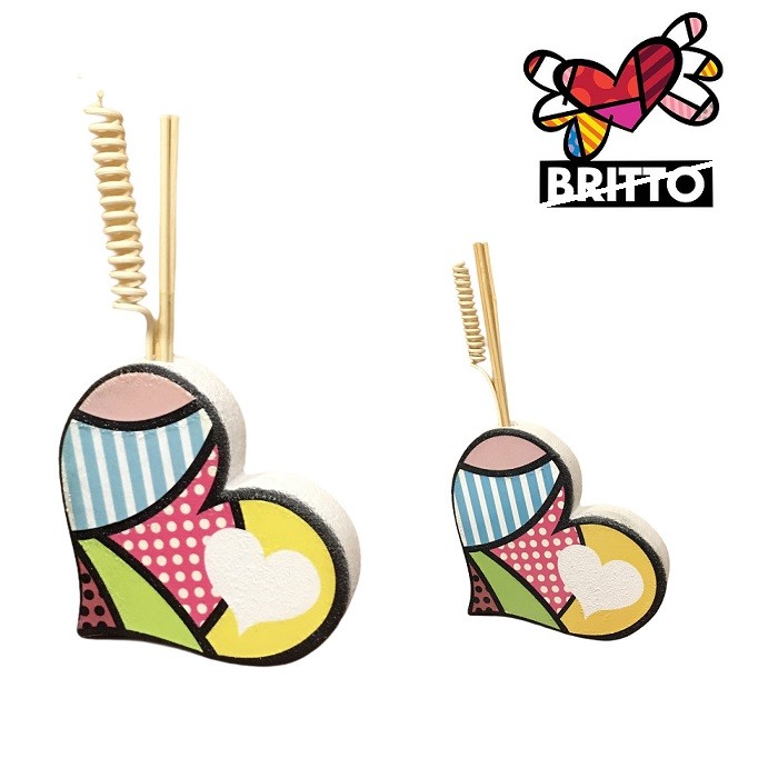 Profumatori Cuore Linea Pop Art Romero Britto in marmoresina