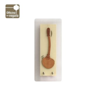 Pannello appendi strofinacci cucina in metacrilato satinato e legno INCANTESIMO