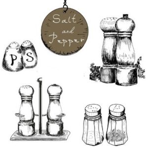 Set olio aceto, Oliere e Set sale & pepe
