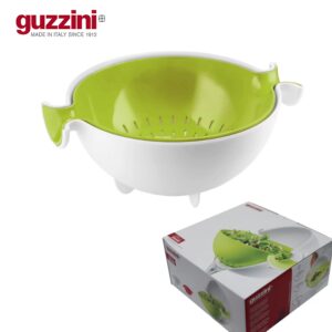 Set Scolatutto con contenitore verde Linea My Kitchen GUZZINI