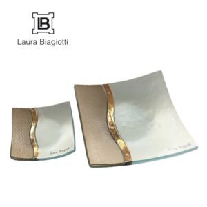Set 2 Centrini lavorati quadrati LAURA BIAGIOTTI HOME