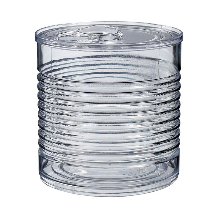 Barattolino in plastica PS alimentare a forma di Lattina Bomboniere Finger food