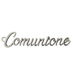 Ciondolo in metallo scritta Comunione