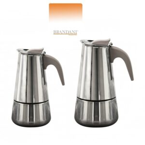 Caffettiera Borbottina per Induzione 2 o 4 tazze