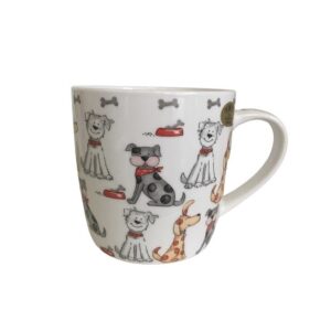 Tazza Mug in porcellana Decoro Amici Cani Serie Love Friends Dogs