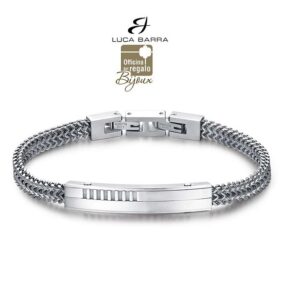 Bracciale uomo in acciaio Luca Barra Bijoux