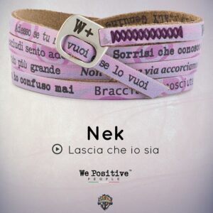 Bracciale WE POSITIVE for NEK Col.LILLA