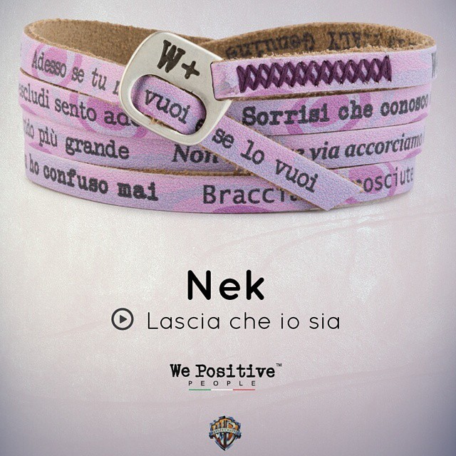 Bracciale WE POSITIVE for NEK  Col.LILLA