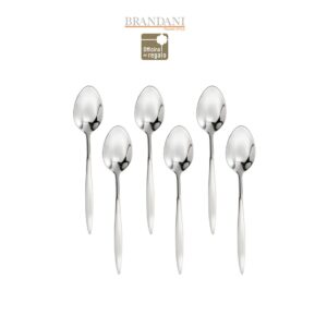 Set 6 pezzi cucchiaino moka inox lucido BRANDANI