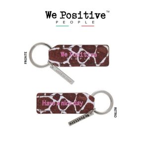 Portachiavi ecopelle We Positive