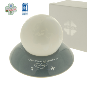 Lampada Led grande mappamondo Regalo Solidale ABIO