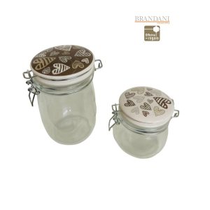 Set 2 Barattoli Batticuore Brandani