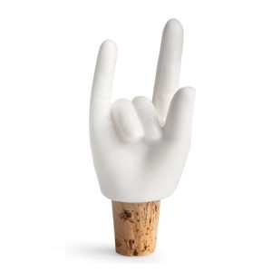 Tappo in sughero con gesto Rock Hands