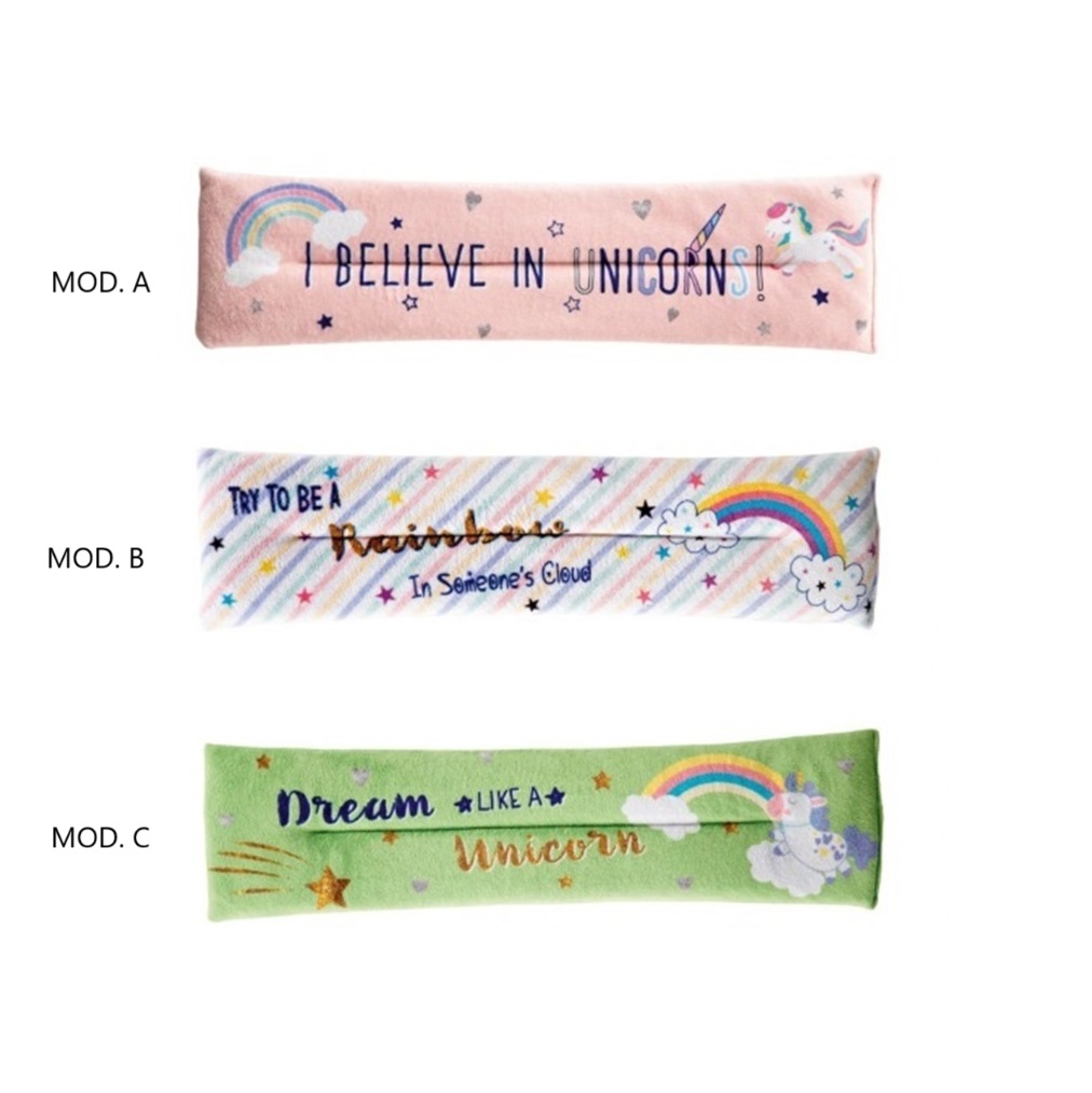 Scaldacollo Unicorno con semi di Lavanda Brandani