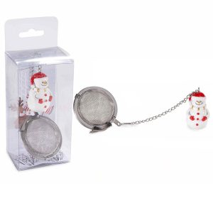 Infusore per tè e tisane con Pupazzo di Neve