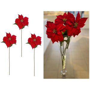 Stella di Natale rossa Tono su Tono