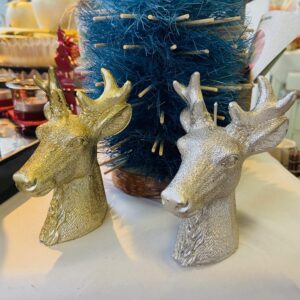 Candele a forma di testa di Alce stile nordico