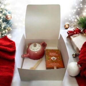 Confezione regalo zuccheriera con scatola di Tè English Te shop