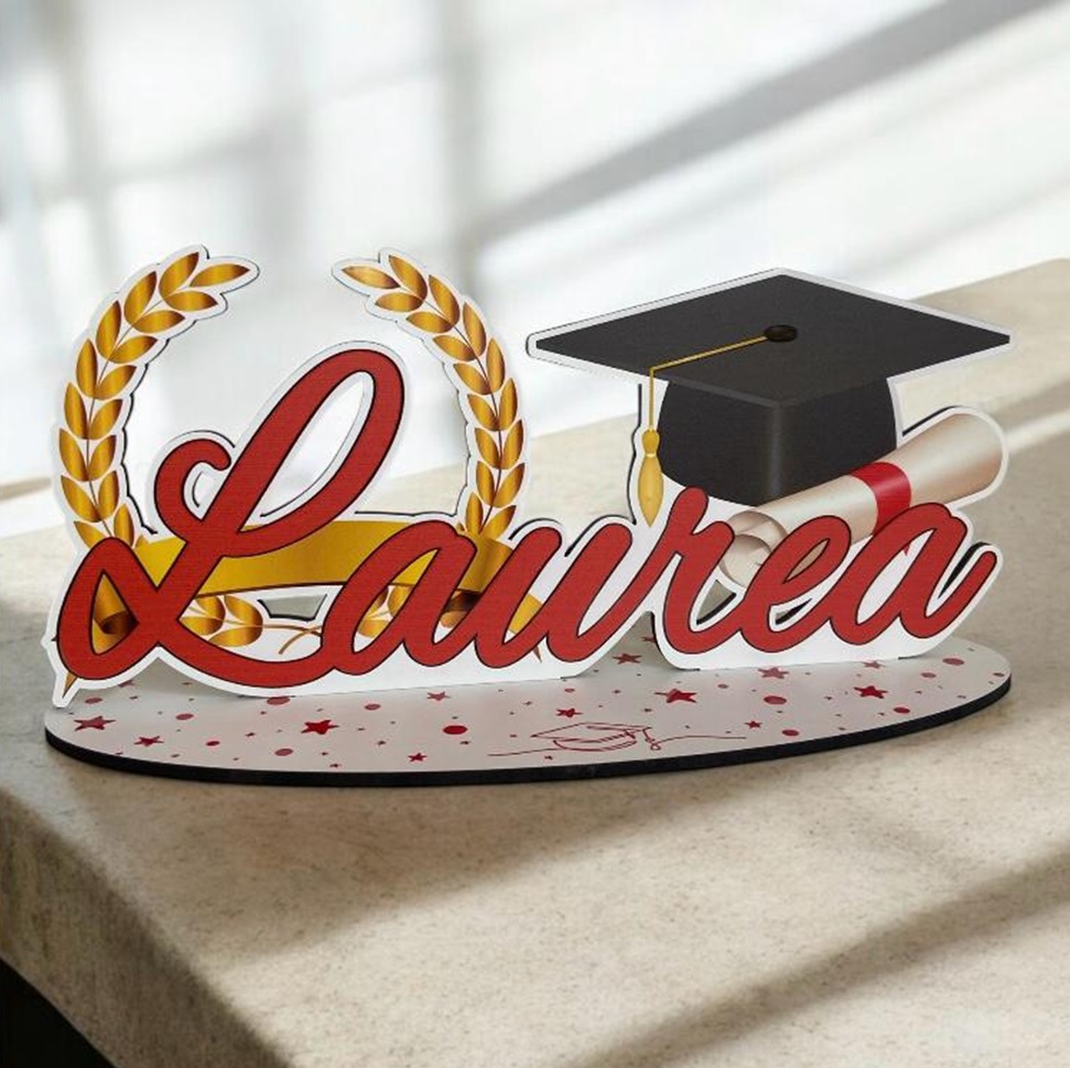 Addobbo da tavolo per Festa di Laurea