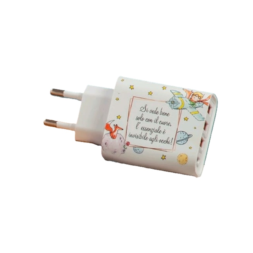 Caricatore USB con 4 ingressi Piccolo Principe